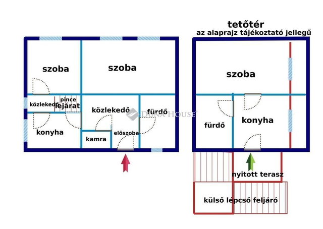 Eladó ikerház, Budapesten, XIV. kerületben 121 M Ft, 3 szobás