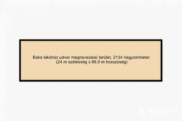 Eladó telek, Bakson 1.3 M Ft / költözzbe.hu