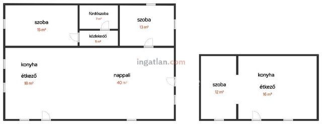 Eladó családi ház, Drégelypalánkon 55 M Ft, 4 szobás