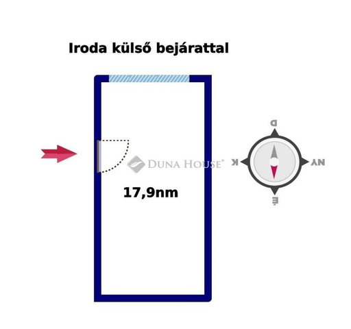 Kiadó iroda, Zalaegerszegen, Alsóerdei úton 36 E Ft / hó