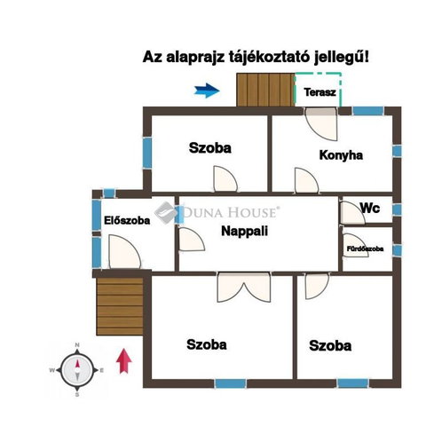 Eladó családi ház, Hajdúhadházon, Kiss Ernő utcában 74.9 M Ft