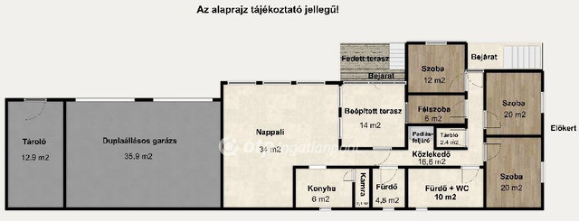 Eladó családi ház, Csornán 99.9 M Ft, 3+1 szobás