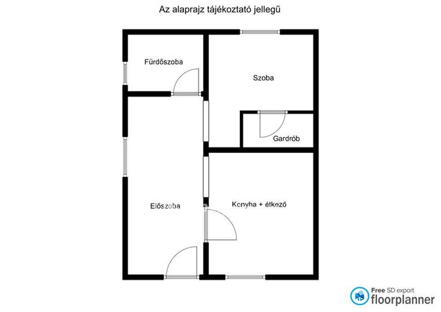 Eladó családi ház, Törtelen 13 M Ft, 1+1 szobás