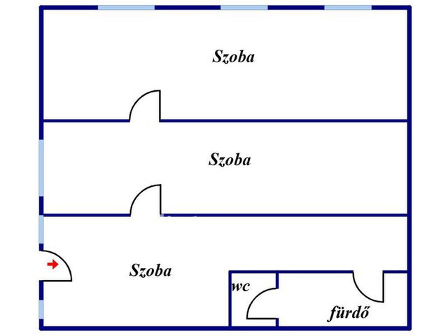 Eladó családi ház, Zsákán 5.5 M Ft, 3 szobás
