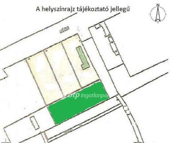 Eladó telek, Lajoskomáromban 9.9 M Ft / költözzbe.hu