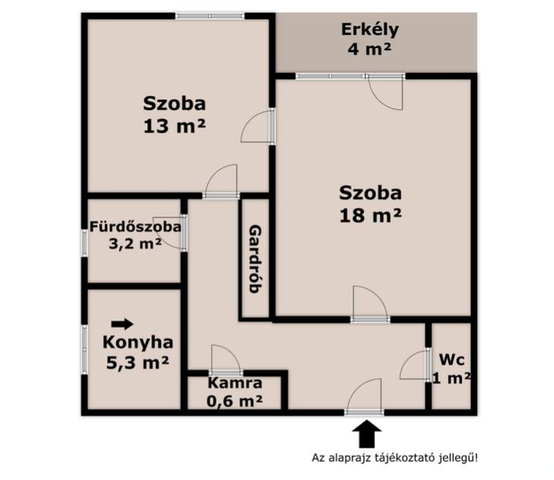 Eladó téglalakás, Budapesten, XX. kerületben 53.9 M Ft, 2 szobás