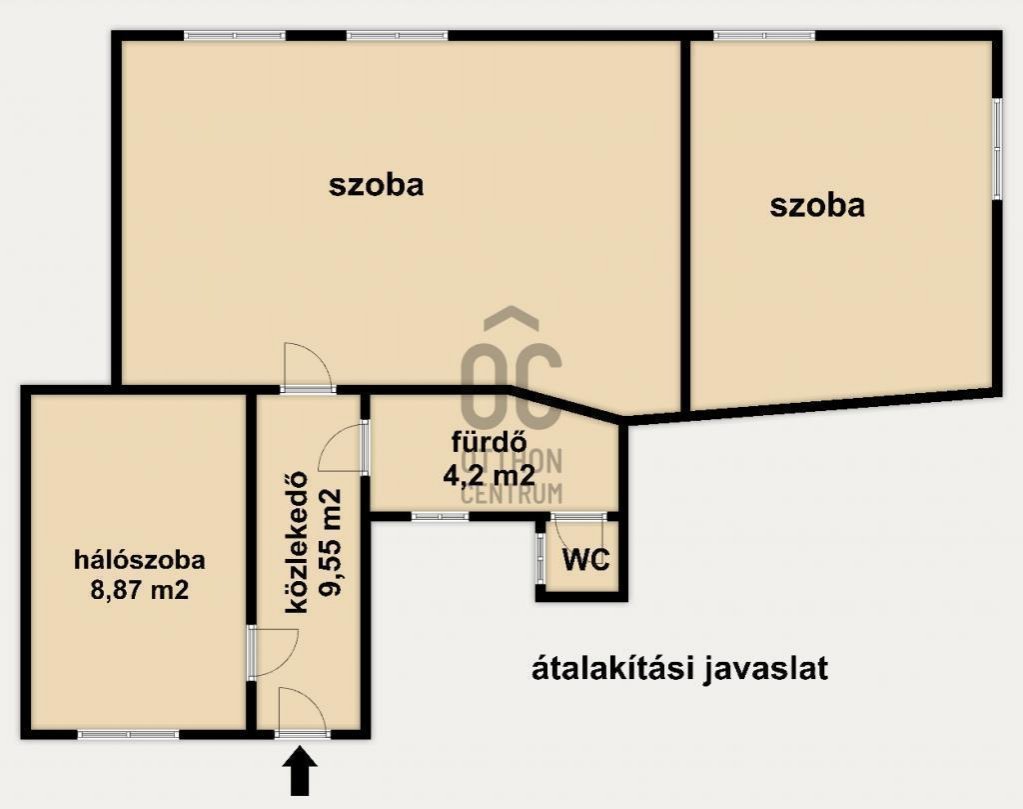 Lakás · 2 hálószoba · 89 m² · 94.900.000 Ft
