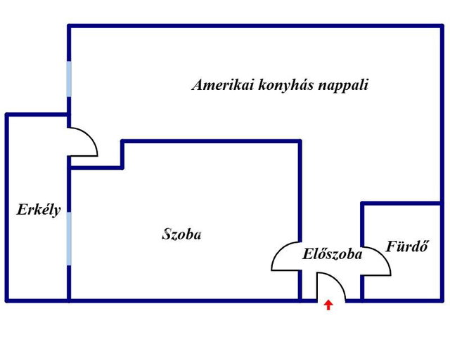Eladó téglalakás, Szegeden 63 M Ft, 2 szobás