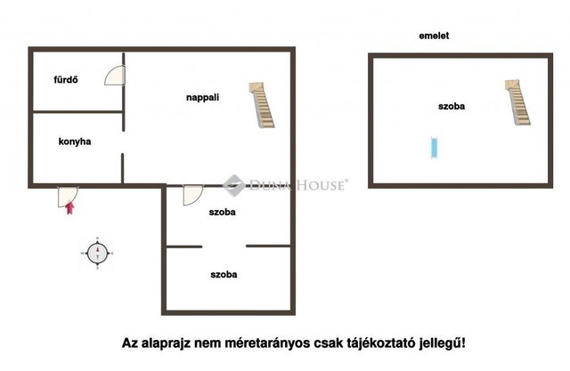 Eladó családi ház, Budapesten, XV. kerületben 55 M Ft, 3 szobás