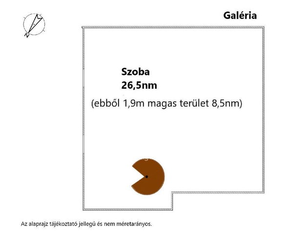 Eladó téglalakás, Szentendrén 64.5 M Ft, 2 szobás