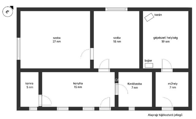 Eladó mezogazdasagi ingatlan, Szatymazon 25 M Ft, 3 szobás