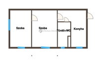 Eladó téglalakás, Komlón 24.9 M Ft, 3 szobás