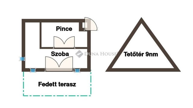 Eladó családi ház, Siklóson 3.9 M Ft, 2 szobás