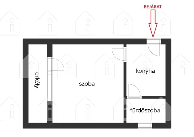 Eladó téglalakás, Szigethalmon 29.9 M Ft, 1 szobás
