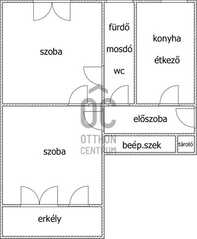 Eladó téglalakás, Cegléden 42.9 M Ft, 2 szobás