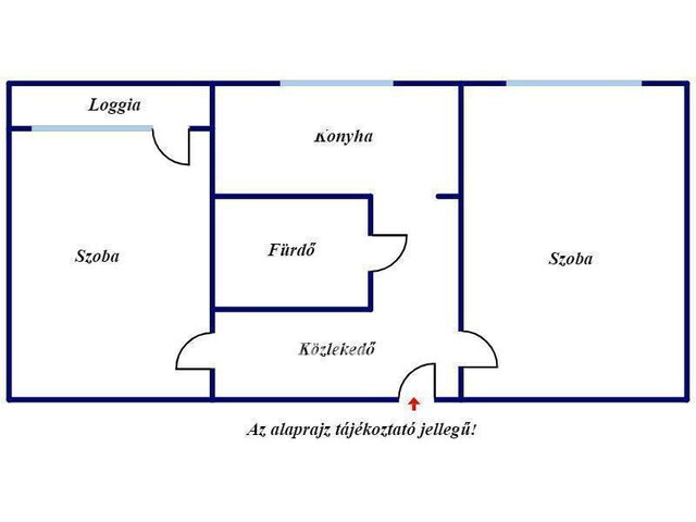 Eladó panellakás, Szegeden 47.3 M Ft, 2 szobás
