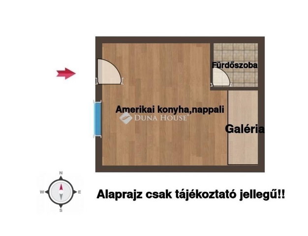 Eladó téglalakás, Budapesten, VIII. kerületben 46 M Ft, 1 szobás