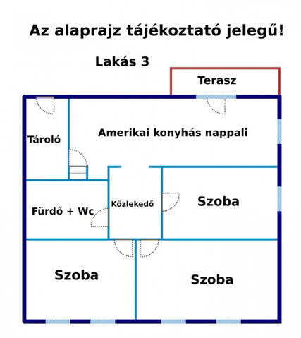 Eladó téglalakás, Gyömrőn 96 M Ft, 3 szobás