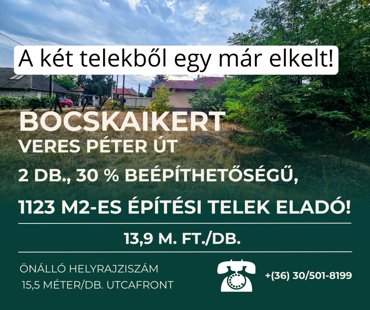 Telek · 13.900.000 Ft