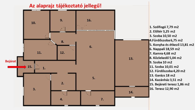 Eladó családi ház, Ráckevén 94.9 M Ft, 5 szobás