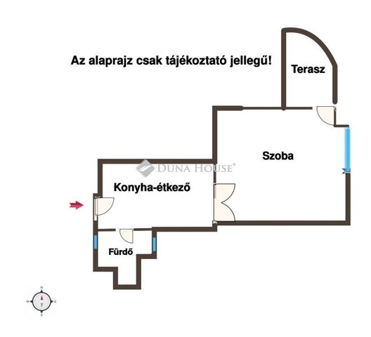 Eladó téglalakás, Budapesten, XIII. kerületben 75 M Ft, 1 szobás