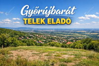 Eladó telek, Győrújbaráton 14.9 M Ft / költözzbe.hu