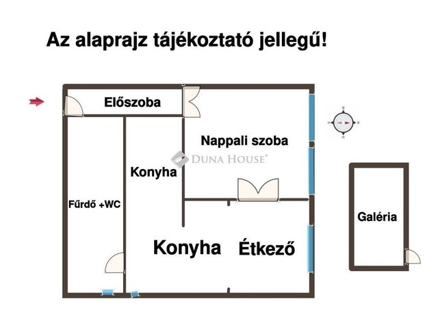 Eladó téglalakás, Szegeden 46.7 M Ft, 1 szobás