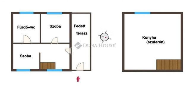 Eladó családi ház, Kecskeméten 27.9 M Ft, 2 szobás