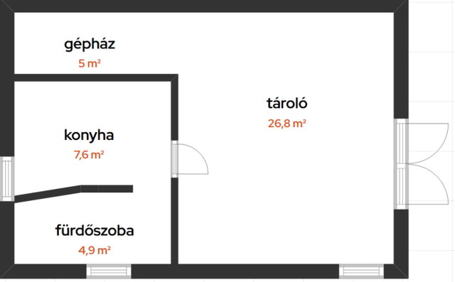Eladó családi ház, Pécelen 39 M Ft, 1+2 szobás