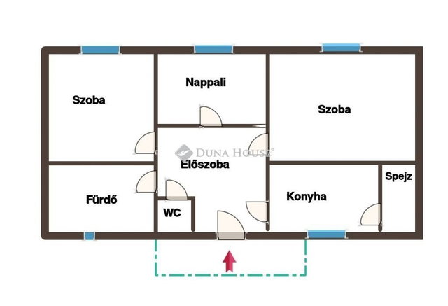 Eladó családi ház, Sárváron 63 M Ft, 3 szobás