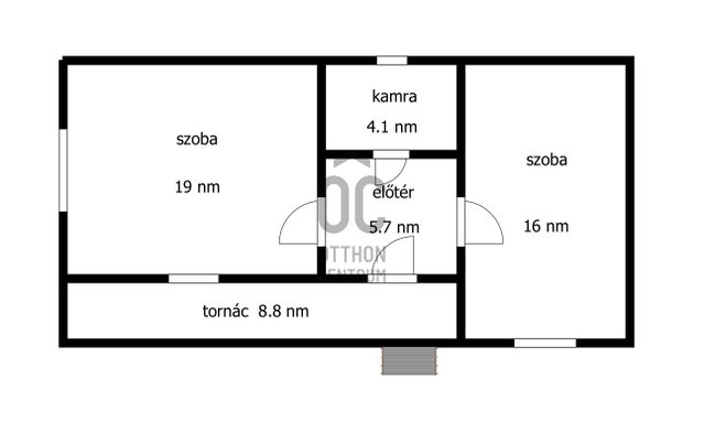 Eladó családi ház, Gyürén 4.49 M Ft, 2 szobás