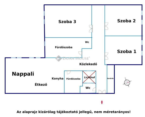 Kiadó téglalakás, albérlet, Budapesten, V. kerületben, 4 szobás