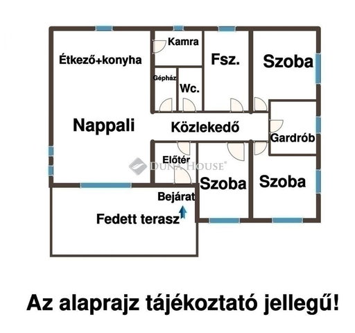 Eladó családi ház, Dunaharasztin 185 M Ft, 7 szobás