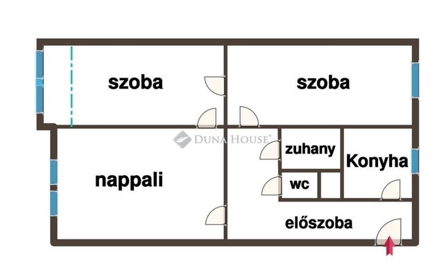 Eladó panellakás, Budapesten, XIII. kerületben 87 M Ft, 3 szobás