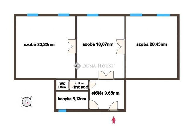 Eladó iroda, Kecskeméten 49 M Ft, 3 szobás / költözzbe.hu