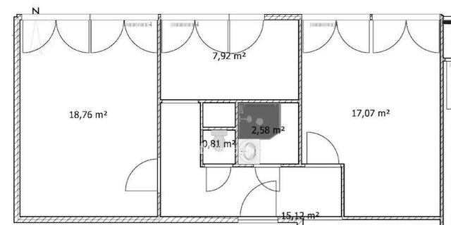 Eladó téglalakás, Bátonyterenyén 15.9 M Ft, 2 szobás