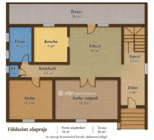 Eladó családi ház, Debrecenben 125.5 M Ft, 2+3 szobás