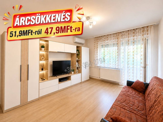Eladó téglalakás, Tatabányán, Kós Károly utcában 47.9 M Ft
