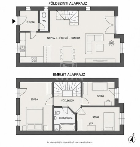 Eladó sorház, Vecsésen 121 M Ft, 2+2 szobás