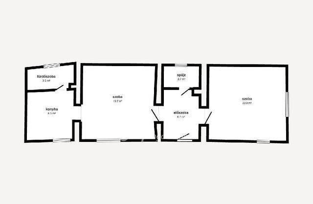 Eladó családi ház, Szendrőn 6.5 M Ft, 2 szobás