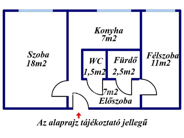 Eladó panellakás, Kecskeméten 43.9 M Ft, 1+1 szobás