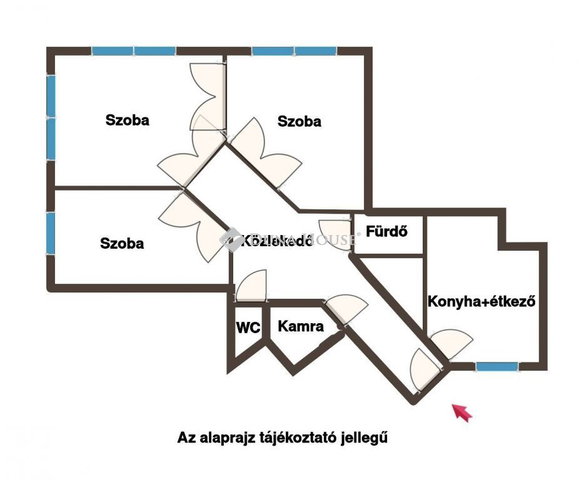 Eladó téglalakás, Budapesten, VIII. kerületben, Práter utcában