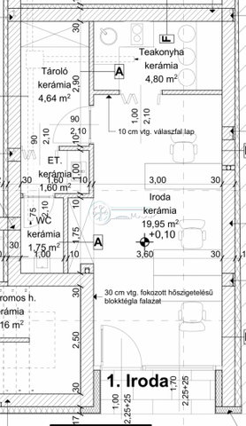 Eladó iroda, Szegeden 38.607 M Ft, 1 szobás / költözzbe.hu