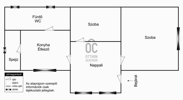 Eladó családi ház, Szentdomonkoson 32.5 M Ft, 3 szobás