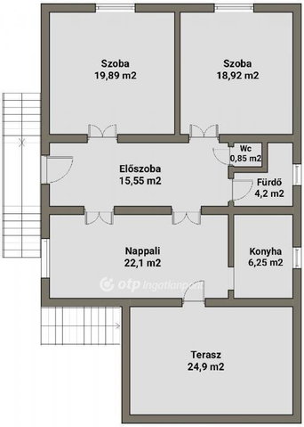 Eladó családi ház, Szabolcsbákán 19.9 M Ft, 2+1 szobás