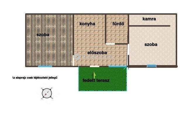 Eladó családi ház, Alsónémediben 52.9 M Ft, 2 szobás