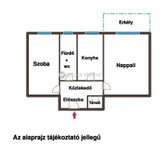 Eladó téglalakás, Tatabányán, Erdész utcában 43.8 M Ft