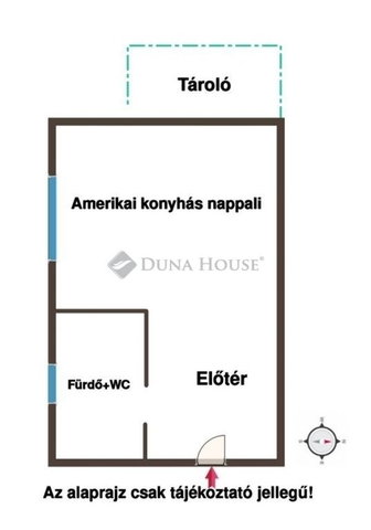 Eladó nyaraló, Ráckevén 17 M Ft, 1 szobás