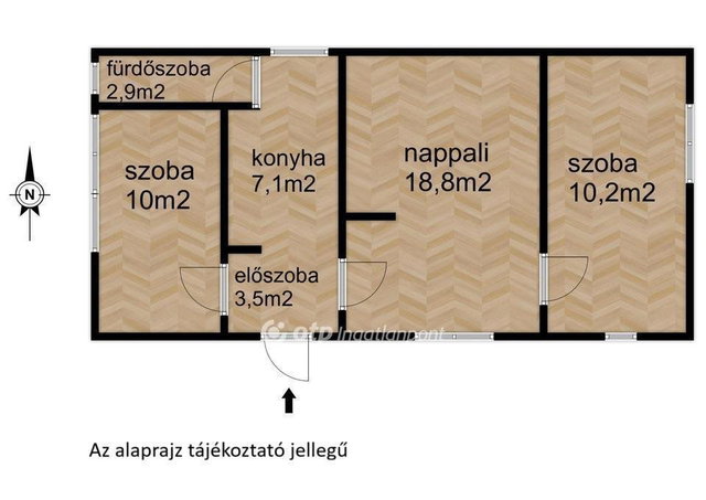 Eladó családi ház, Nyíregyházán 55 M Ft, 2 szobás