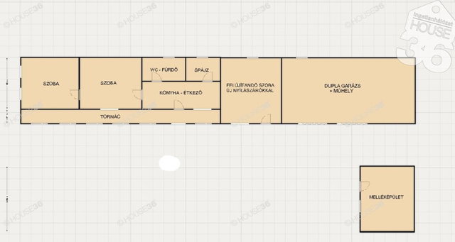 Eladó családi ház, Izsákon 26.9 M Ft, 2 szobás